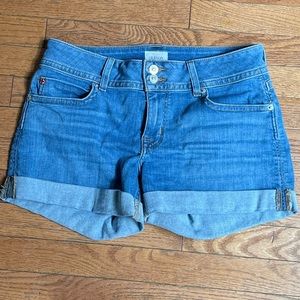 Hudson - Ruby Mid Rise Rolled Hem Shorts